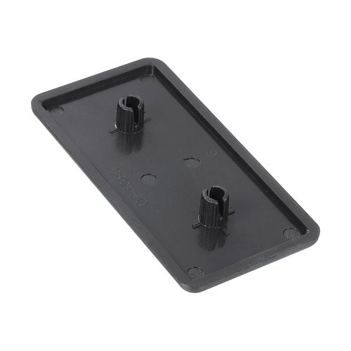 uxcell 10Pcs Extruded End Cap Nylon, 40x80mm T-Slot Aluminum Profile 4080 European Standard End Cap Extrusion Plug for Trolley, Fish Tank Rack, Storage Rack, Black