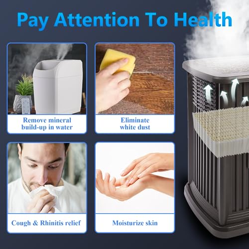 Funmit 1043 Super Humidifier Wick Filter Replacement for Essick Air AIRCARE, 1 Pack