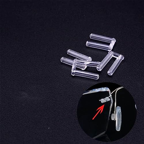 QYAJS 1 Pair Metal Frame Arms Rimless Glasses Legs Glasses Replacement Temple Eyewear Frame Temple