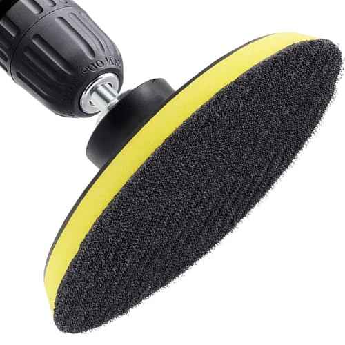 2 Pack 5 Inch Hook and Loop Backing Pad with M14 Thread,Rotary Buffing Pad Sanding Holder Angle Grinder Polishing Backer Plate for Wood,Metal,Automotive,Orbital Sander,Polisher