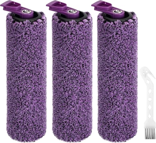 JORAIR SD201 Brush Roll Replacement for Shark Steam Mop SD200/SD201 SD201C SD205 – 3 Pack