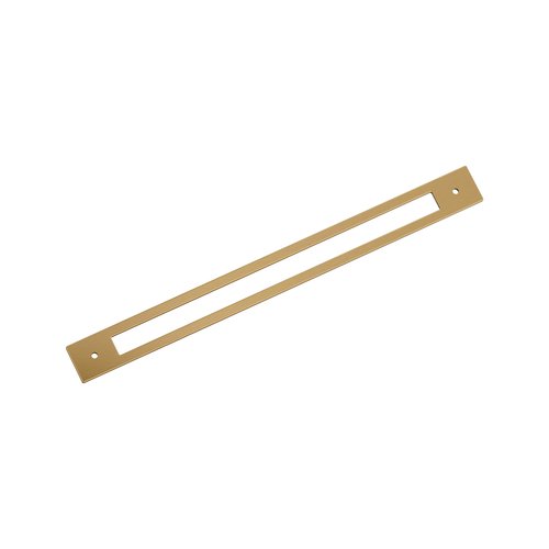 Amerock Medora 12-5/8 inch (320mm) Center-to-Center Rectangle Champagne Bronze Cabinet Pull Backplate, BP37788CZ