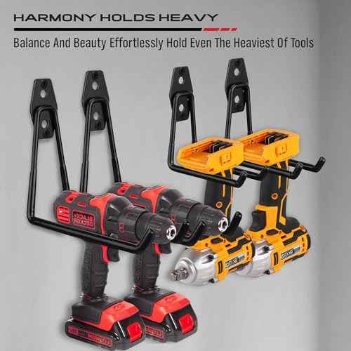 Garage Tool Storage Wall Hook Assortment Set: 15PCS Heavy Duty Large Hanger Garden Tool Organizer Ladder Bike Rack Yard Tool Holder Shed Shovel Metal Screw Organization Bicycle Steel Bracket