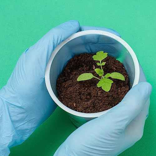 ForPro Professional Collection Disposable Nitrile Gloves, Chemical Resistant, Powder-Free, Latex-Free, Non-Sterile, Food Safe, 4 Mil, Blue, Medium, 100-Count