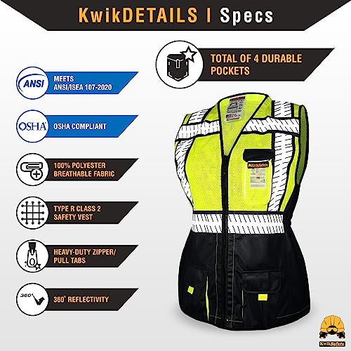 KwikSafety - Charlotte, NC - SHERIFF & SPECIALIST Safety Vest for Women ANSI OSHA