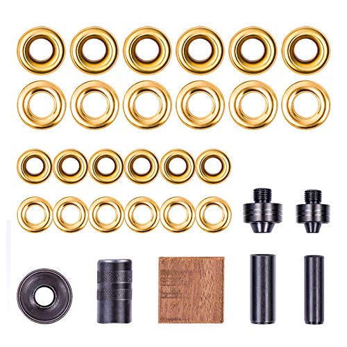 NEU MASTER Brass Grommet Kit with Eyelet Tool for Canvas & Tarp Repair