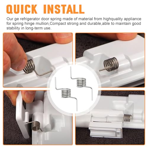GE WR01X11052 Fridge Door Spring Hinge Mullion Replacement