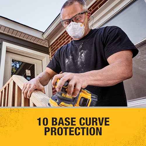 DEWALT DPG51-2C Radius Smoke 10 Base Curve Lens Protective Safety Glasses
