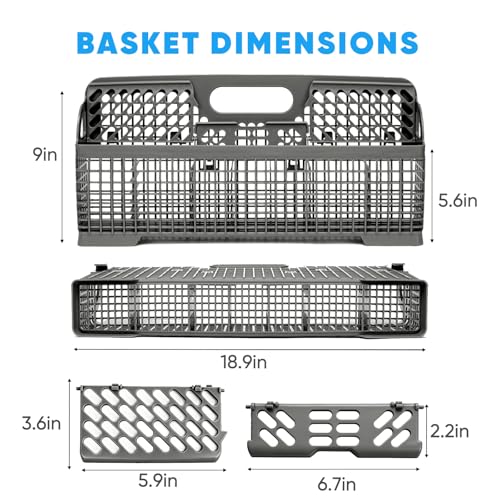 Universal Dishware Silverware Basket Replacement WP8562043 for KitchenAid/Whirlpool/Kenmore