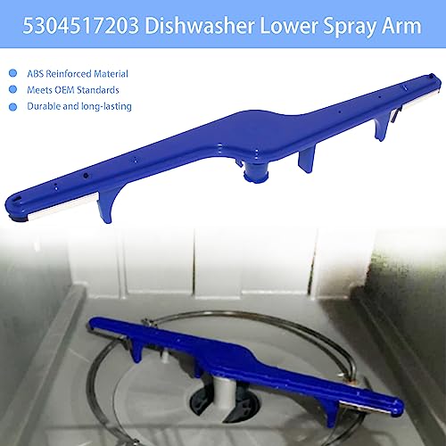 Lower Spray Arm for Frigidaire Dishwasher - Model 5304517203, Replaces 1545680