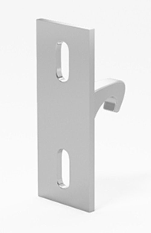 Miller Patio Sliding Glass & Screen Door Keeper | 1-1/8" Hole Center Spacing | Replacement Part for Fixing and Repairing Sliding Door Latch (Chrome)