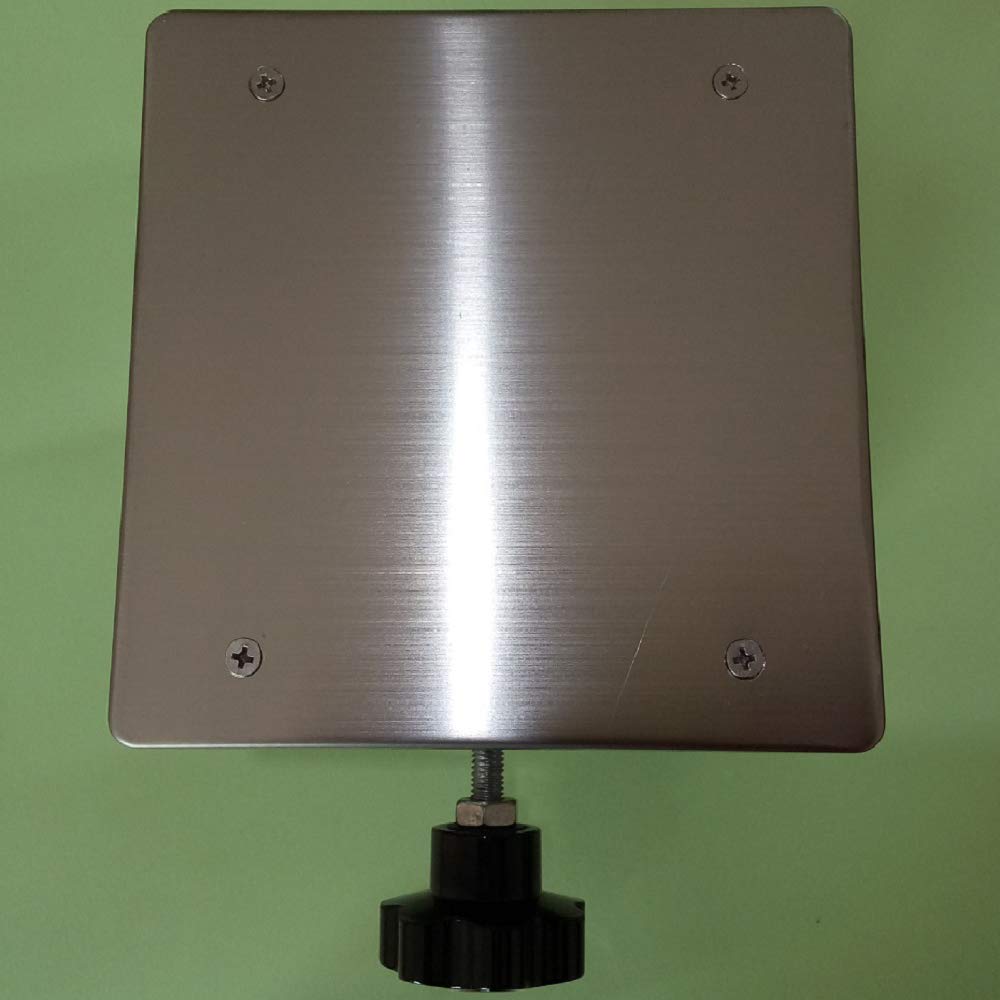 8" x8",Stainless Steel Lab Jack Scissor Stand Platform,Lab Lift Stand Table, Scientific Scissor Lifting Jack Platform,Expandable Lift Height Range 80mm-326mm,Maximum Support Weight 50kg