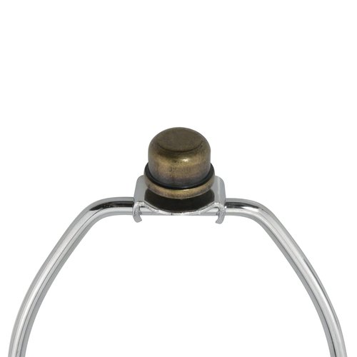 DGBRSM 2pcs Solid Lamp Finials Caps Tapped of Tops for Lamp Shade Holder Harp Lamp Finial Knob Lamp Accessories, Bronze