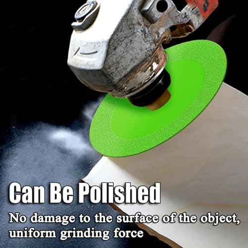 3Pack Rock Slab Grinding Disc,Glass Cutting Disc for Angle Grinder,4" X 7/8¡± Tile Cutter Blade,for Wet and Dry Cutting of Stone,Jade,Wine Bottles,Etc