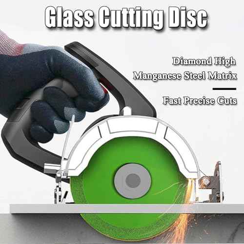 3Pack Rock Slab Grinding Disc,Glass Cutting Disc for Angle Grinder,4" X 7/8¡± Tile Cutter Blade,for Wet and Dry Cutting of Stone,Jade,Wine Bottles,Etc