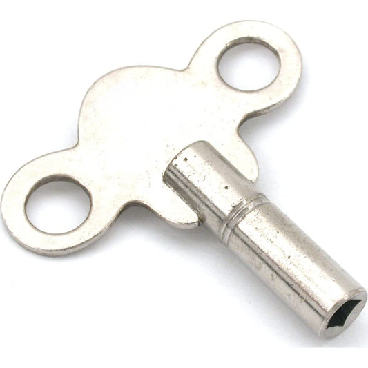 American Clock Key Mainspring Winding Repair Tool Nickeled Steel (#3-3.00mm)