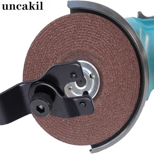 Adjustable Angle Grinder Spanner Wrench Universal Tool Small Pin Spanner Wrench,A Locknut,Pocket Door Suitable for 4 ",5", 6 ",7" and 9" Electric Angle Grinders(Blue,Including One Hex Key)