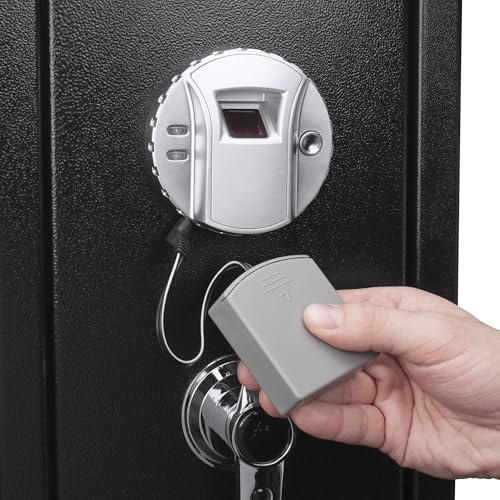 Barska External Backup Power Pack for Biometric Safes | Access During Power Failure