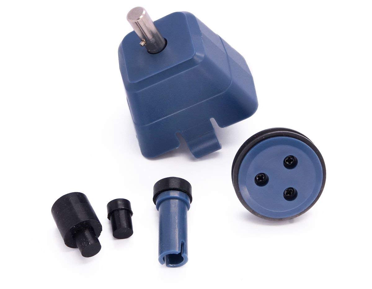 CyberTech 3 in 1 Tri-Mode Contact and Laser Non-Contact RPM Tach Digital Photo Tachometer and Linear Speed Surface Distance Measure Meter with Four Wheels