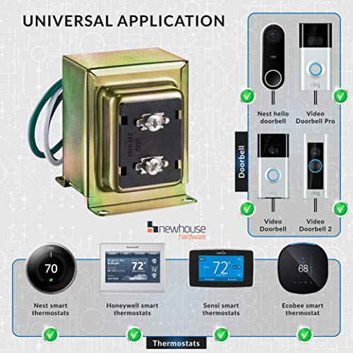 24V 40VA Doorbell Transformer for Ring Video & Smart Home Systems - Newhouse Hardware