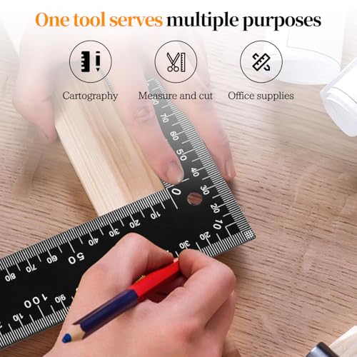 Carpenter Square 8x12 in Framing Heavy-Duty Carbon Steel Tool with