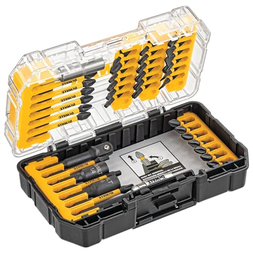 DEWALT 40-Piece Impact-Ready FlexTorq Screwdriver Bit Set with Storage Case, One Size