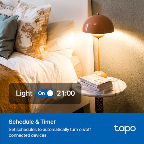 Tapo P306 Smart Wi-Fi Outlet Extender with HomeKit Compatibility, 3 Smart Outlets & USB Ports