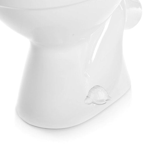 FillTouch 2 Pcs Toilet Bolt Caps, Decorative Toilet Bolt Covers, Cute Animals Ceramic Accessories for Home Bathroom Decor (White,Turtle)