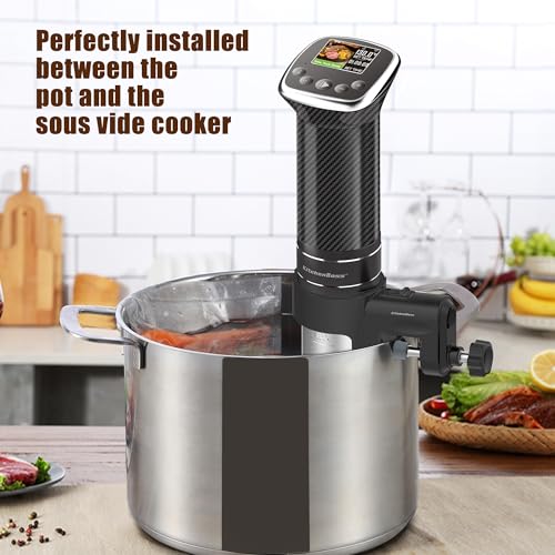 KitchenBoss BK300B Sous Vide Clamp Bracket Replacement for Anova & More