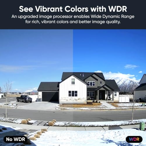 WYZE Cam v4 2.5K AI Security Camera White 1 Pack Indoor/Outdoor Night Vision