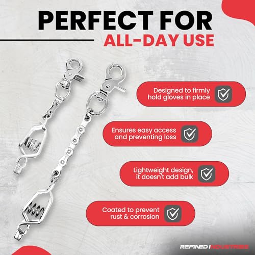 Heavy Duty Metal Glove Clip | Metal Glove Holder | Glove Clips for Work