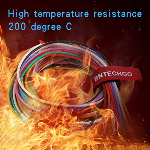 BNTECHGO 18 AWG Silicone Wire Kit 10 Colors, 5ft Each, Tinned Copper, Flexible Electrical Wire