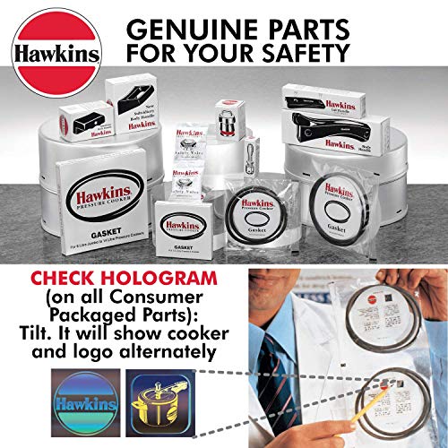 Hawkins Pressure Cooker Gasket 3.5L–8L | Stainless Steel Contura 5L & 3–7L Radiant Seal