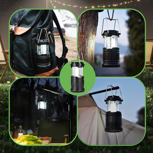 KPKJOO Collapsible LED Camping Lantern - Battery Operated Emergency & Outdoor Light