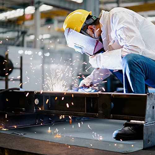 FLASLD Welding Blanket, Heavy Duty Fiberglass Fire Blankets for Welding, Fire Retardant Blanket Made of Fireproof Fabric, Fiberglass Material (80 x 80 inches)