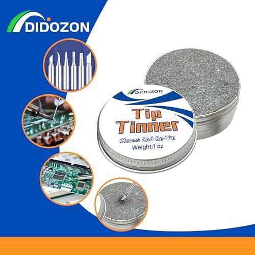 Tip Tinner, Soldering Iron Tip Cleaner and Re-Tinning Solution, 2 oz