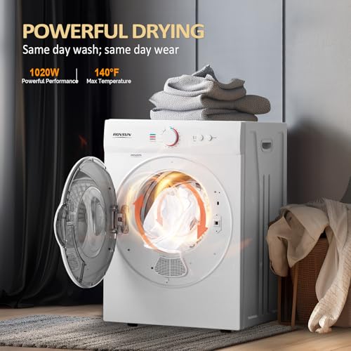 ROVSUN 1.8 Cu Ft Portable Washer & 17.8LBS Dryer Combo Set for Apartments