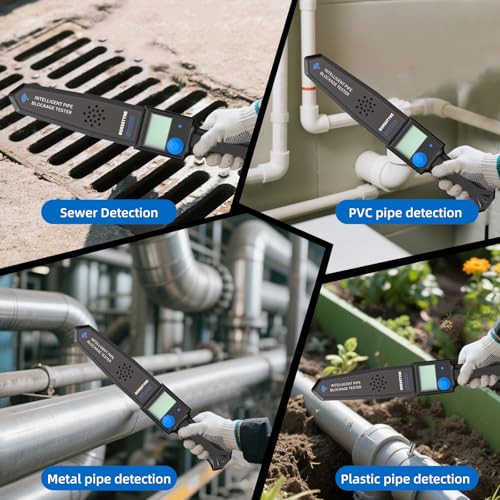 Pipe Locators Precision Blockage Detector for Water pipes underground