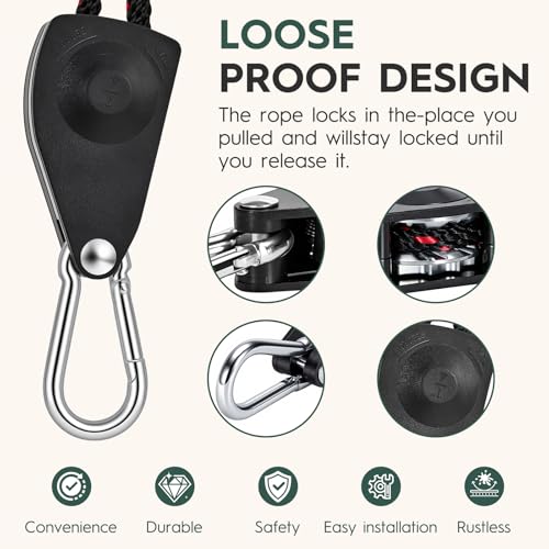 Heavy-Duty Dehumidifier Hanging Kit with 300 lb Load Capacity for Crawl Space & Basement