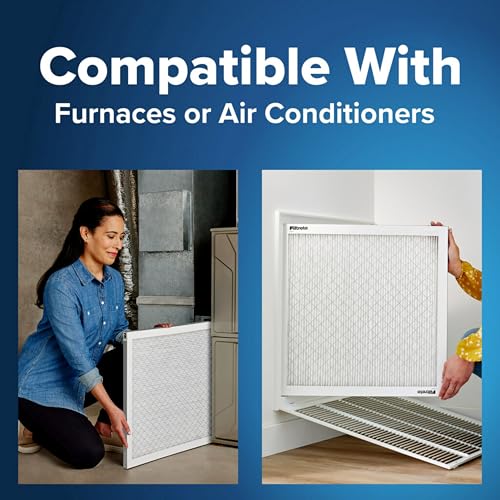 Filtrete 16x25x1 MERV 5 Air Filter 6-Pack for Furnace & AC - Pleated Dust Defense