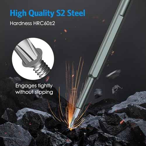 AMIR 46-in-1 Precision Screwdriver Set, Magnetic Small Screwdriver Set with Case, Mini Repair Tool Kit for Phone, Computer, Watch, Macbook, Glasses Switch RC Watch DIY, Small Gift for Men