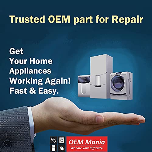 OEM Mania DA61-06796A Refrigerator Drain Clip Replacement Part for Samsung