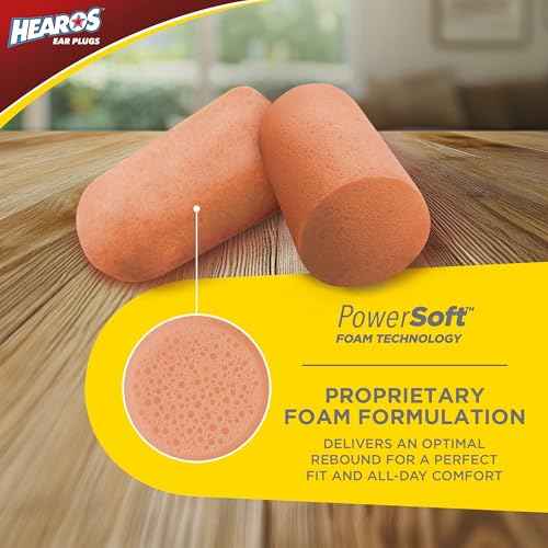 HEAROS Ultimate Softness Series Ear Plugs 28 Pair