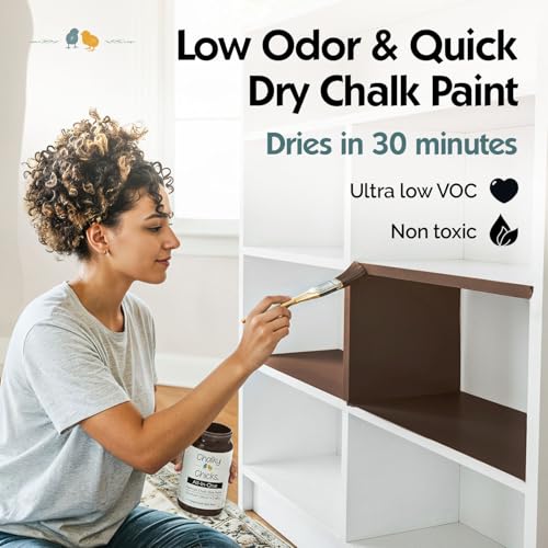 Chalky Chicks Alaskan Brown Bear Chalk Paint for Furniture 4 Fl Oz