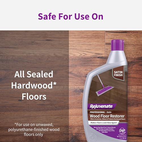 Rejuvenate 32 Oz Wood Floor Restorer Satin Finish - 1 Pack