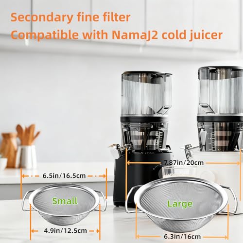 Juice Strainer for Nama J2 – 304 Stainless Fine Mesh Juicer Filter