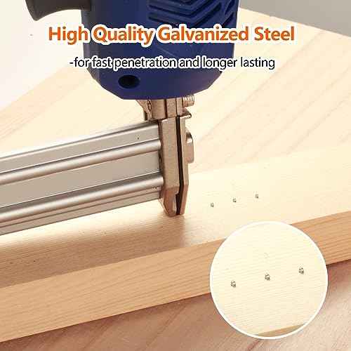 Straight Finish Nails, 16 Gauge, 1200-Pack (1-1/2", 1-3/4", 2", 2-1/2", 300 Per Size), Galvanized, Assorted Size Project Pack