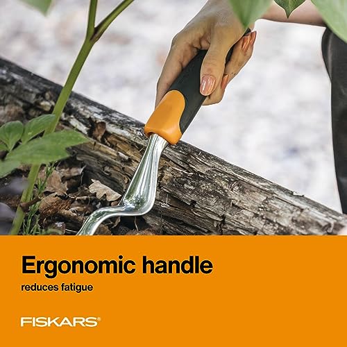 Fiskars Ergo Garden Hand Weeder Tool - Heavy Duty Weeder / Weeder