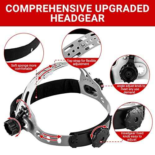 Welding Helmet Auto Darkening: DEKORPO True Color Solar Powered Auto Darkening Welding Welder Mask Hood Helmets