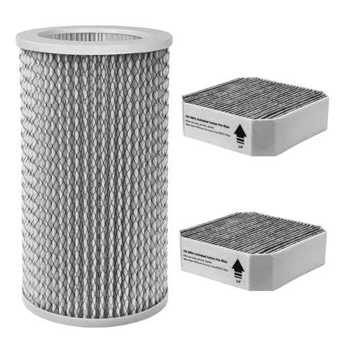 3 Pack Replacement Filters Set for Molekule Air Purifier, Includes 1 Pack PECO- Filter and 2 Pack Pre-Filters, High-Efficiency Air Purification.